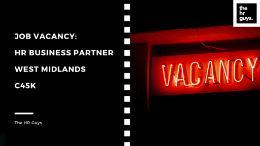 HR Business Partner – c45k – West Midlands
